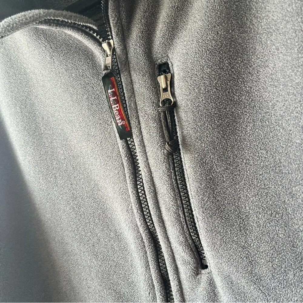 L.L. Bean fleece vest